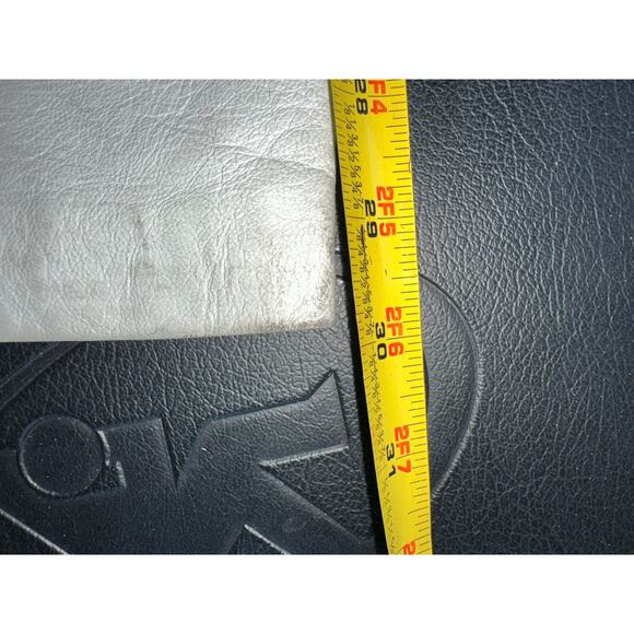 THEORY OFF WHITE LAMB LEATHER JEANS MADE IN ITALY 6 - Picture 6 of 9